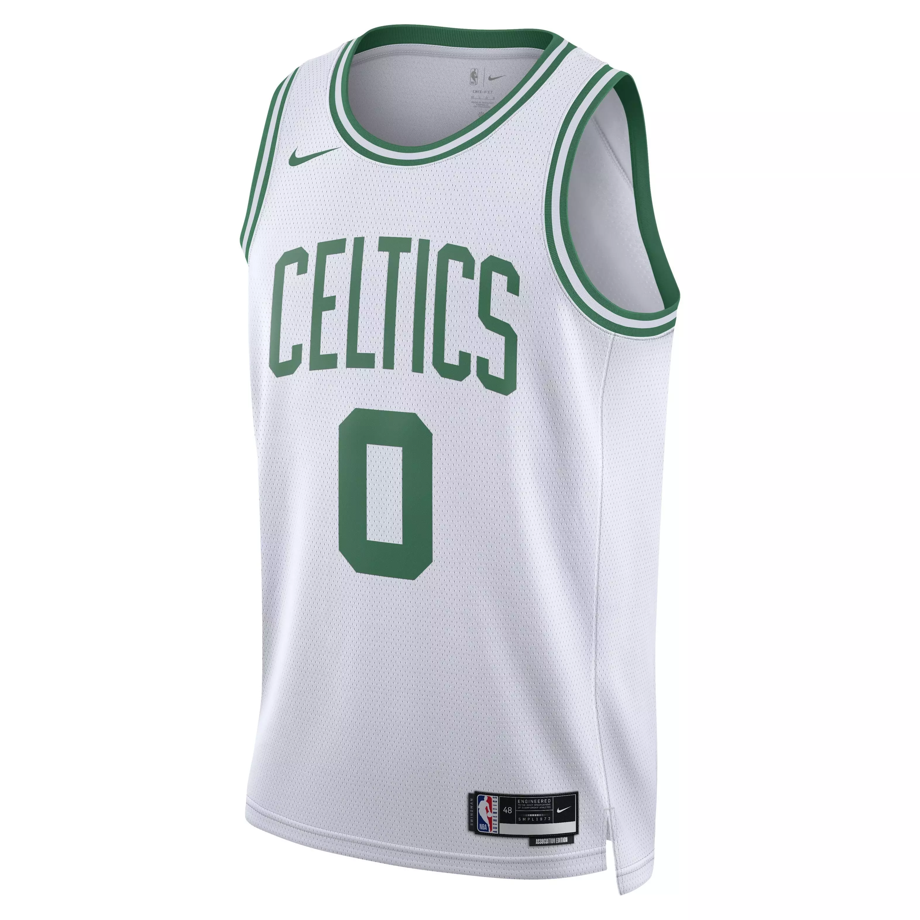 Nike Boston Celtics Tatum Swingman Jersey White | Hibbett